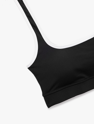 Koton Bralette Bra 'Yaka' in Black