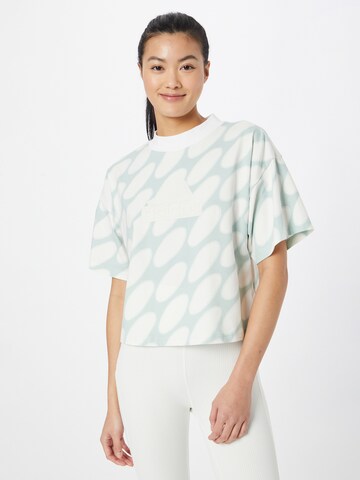 ADIDAS SPORTSWEAR Funkční tričko 'Marimekko Future Icons' – bílá: přední strana