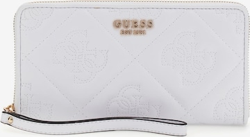 GUESS Wallet in White: front