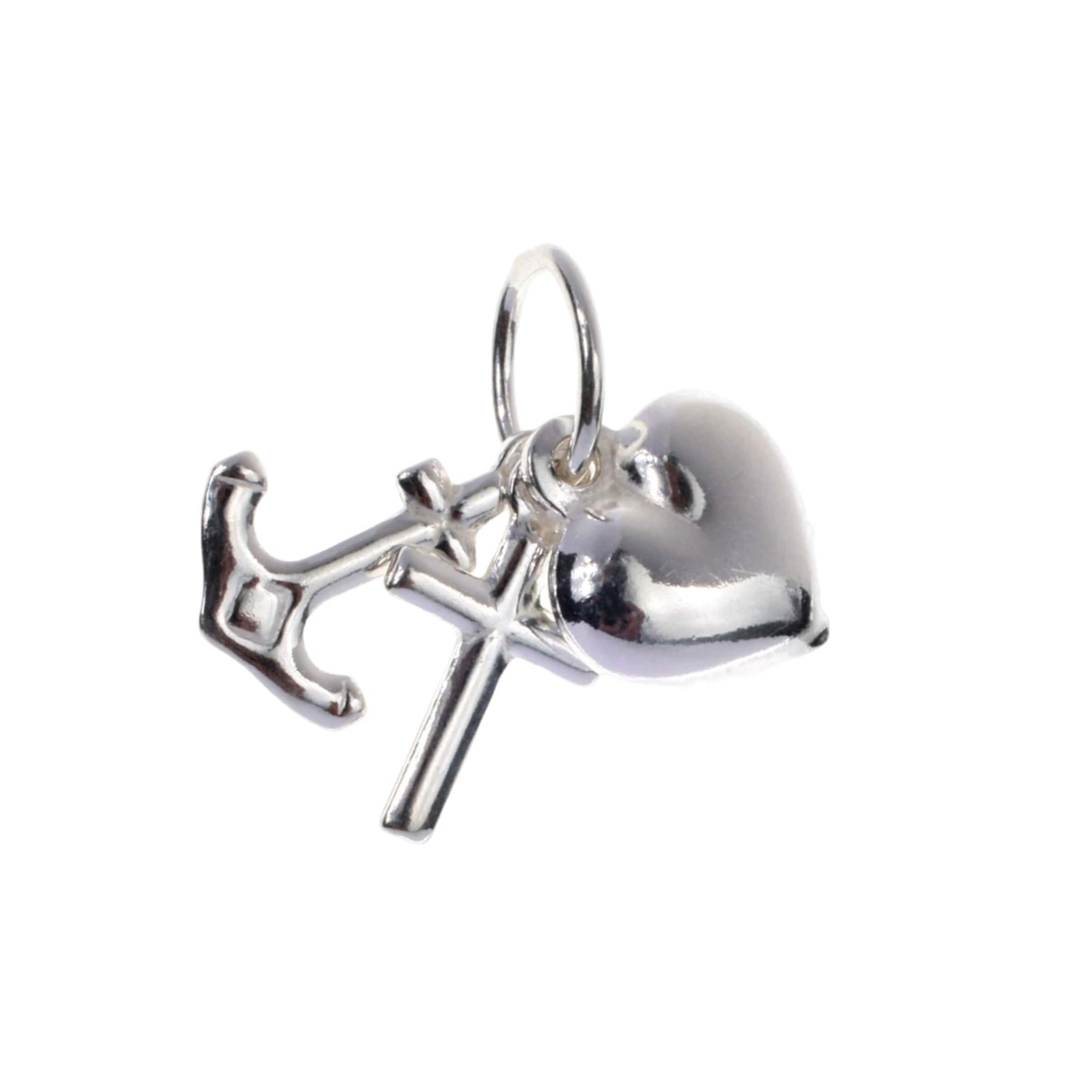 Lucardi Anhänger in silber, Produktansicht