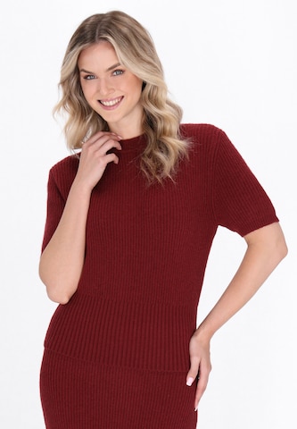 DreiMaster Vintage Sveter - Červená: predná strana