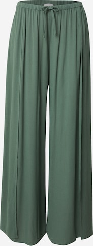 Kamila Šikl Wide Leg Housut värissä vihreä: etupuoli