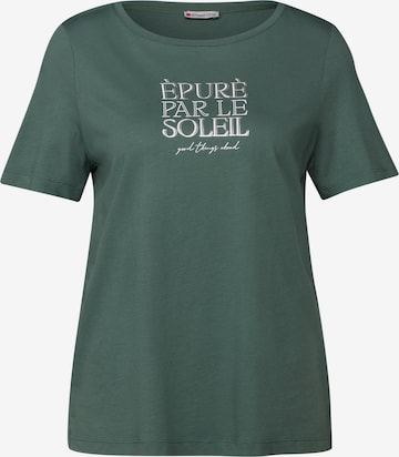 STREET ONE Shirt in Green: front