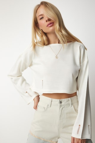 Happiness İstanbul - Jersey en beige: frente