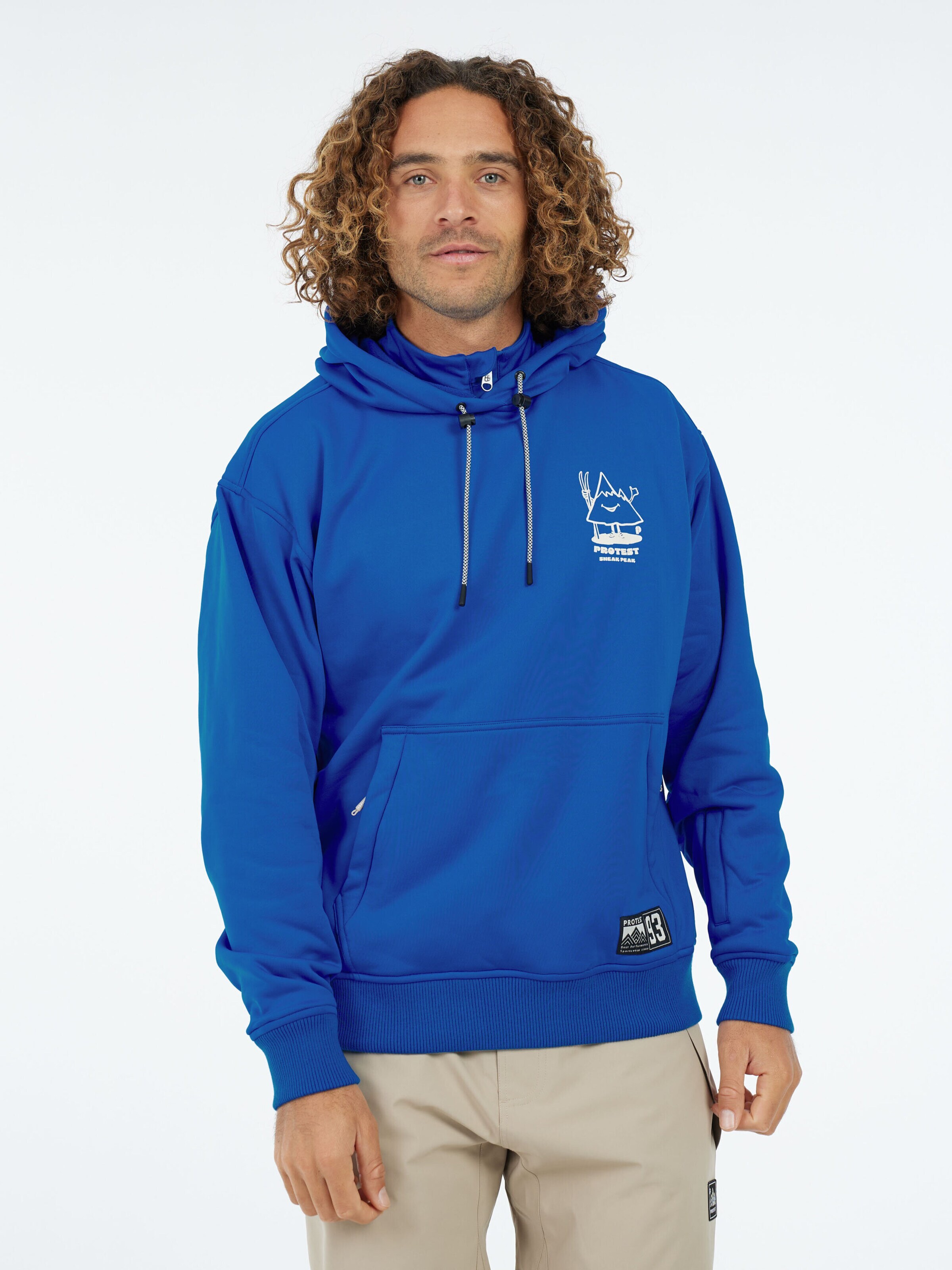 Sweat-shirt 'PRTIvo' PROTEST en bleu : devant