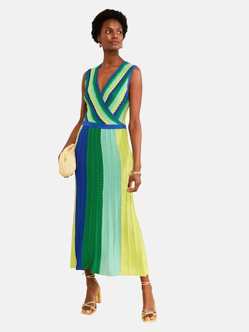 love & roses Neulemekko värissä vihreä: etupuoli