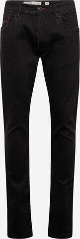 INDICODE JEANS - Vaquero 'Dave' en negro: frente