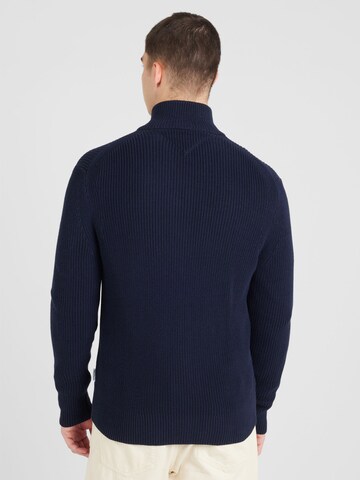 TOMMY HILFIGER Strickjacke in Blau