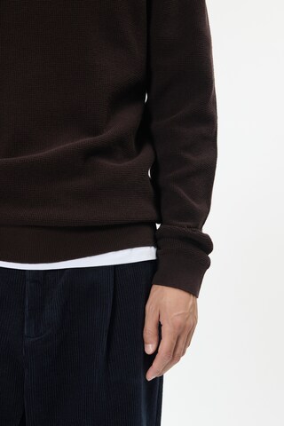 Matinique Trui 'Lagoon' in Bruin