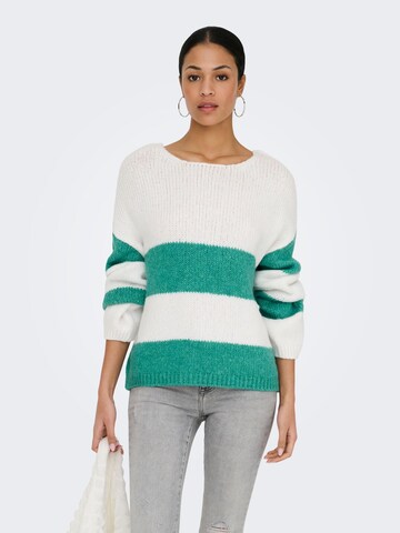 Pullover 'JDYDinea' di JDY in verde: frontale