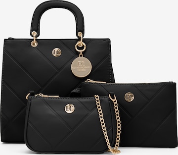 Enrico Coveri - Bolso de mano 'Rychelle' en negro: frente