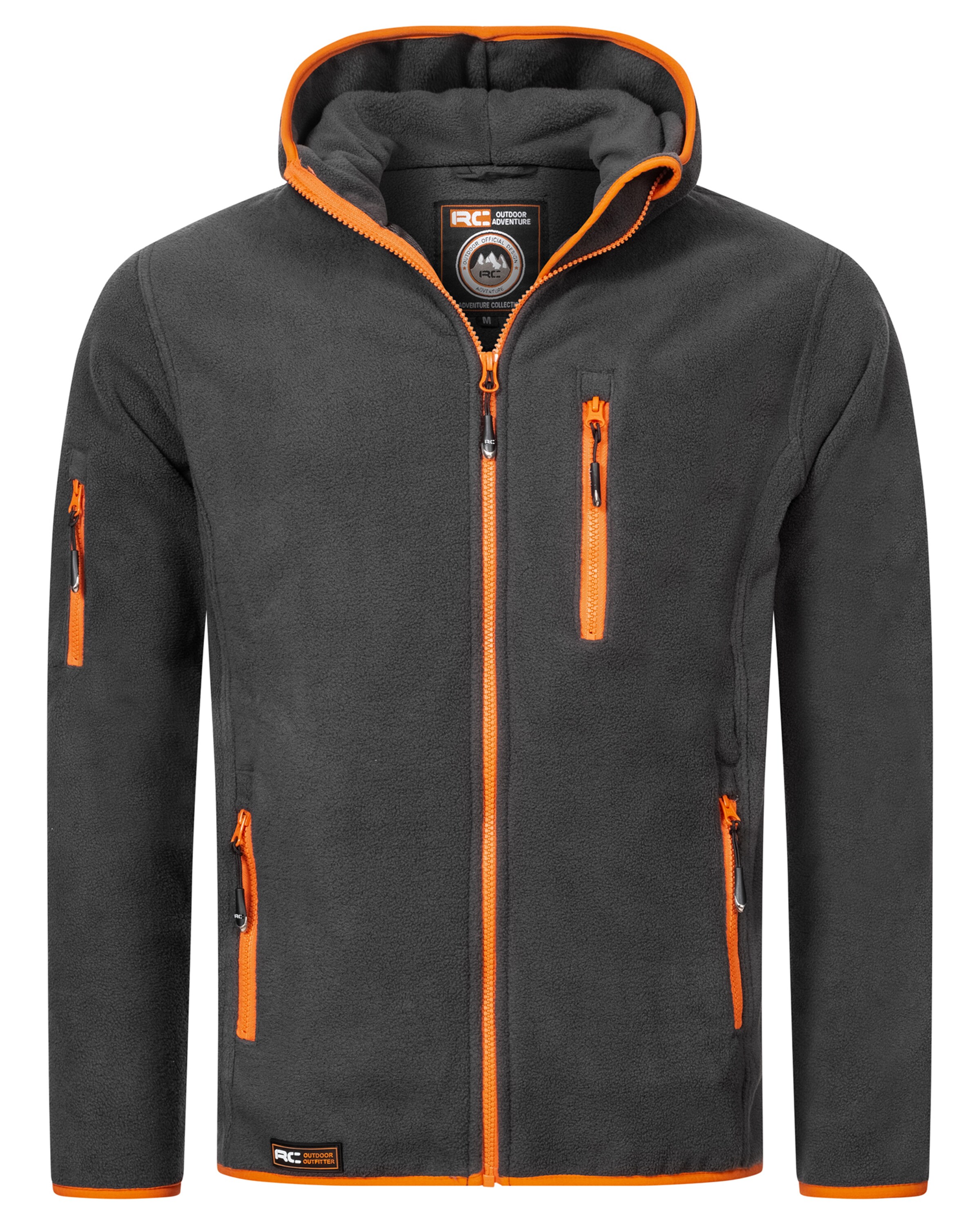 Rock Creek Between-Season Jacket in Grey: front