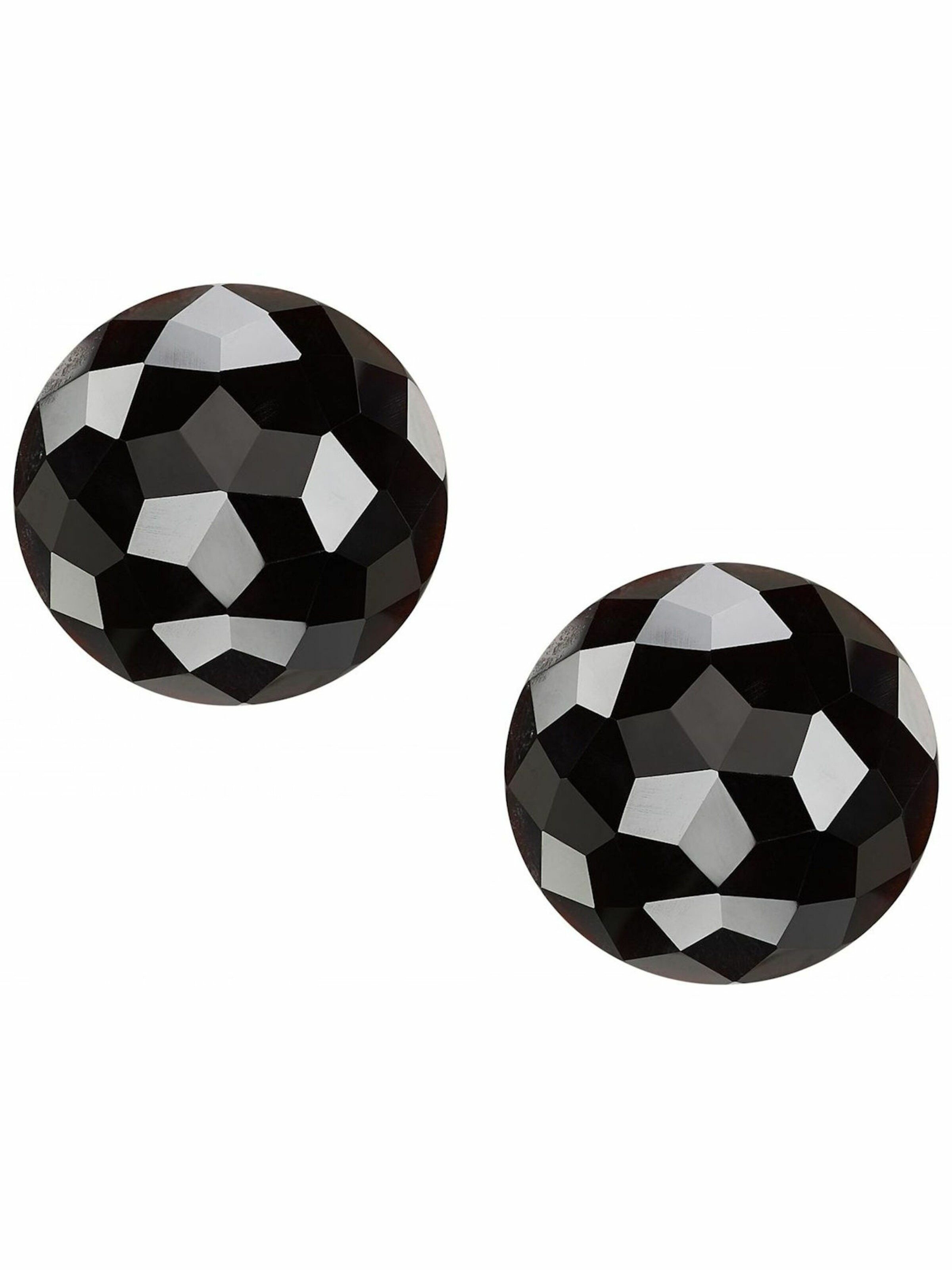 Gemshine Ohrringe in Schwarz