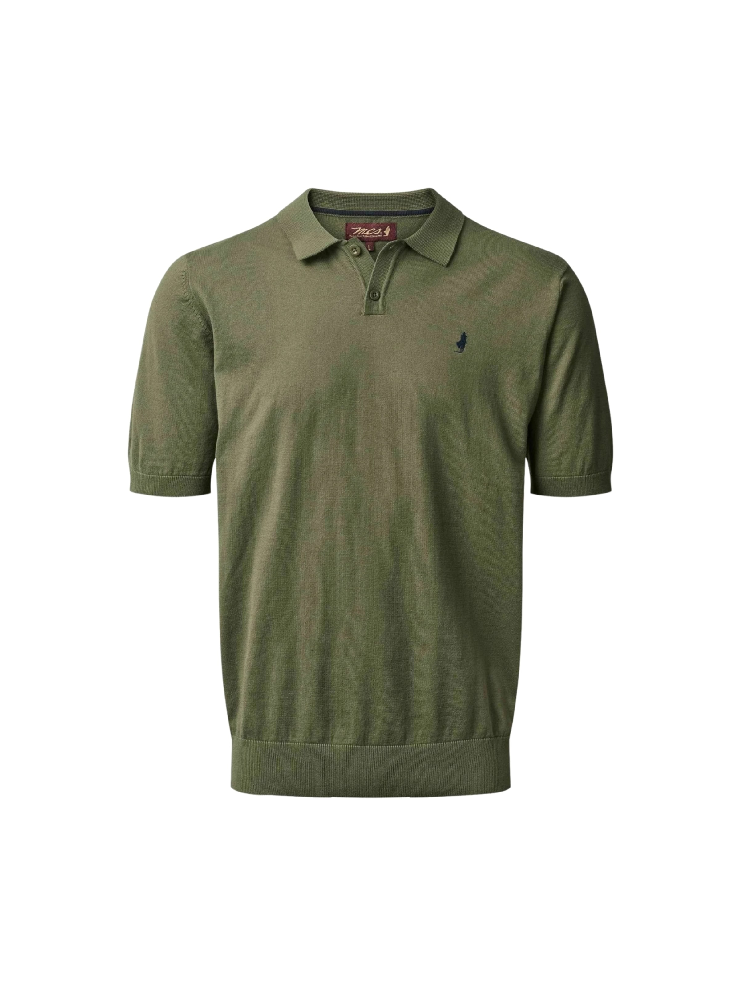 MCS Button Up Shirt ' MCKarlo ' in Green: front