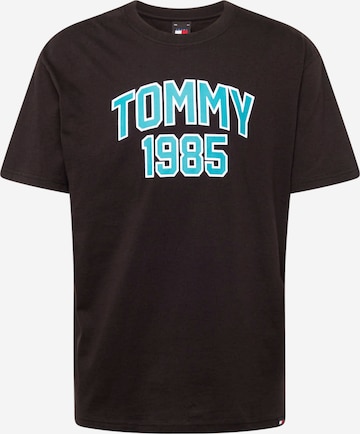 Tommy Jeans Shirt in Zwart: voorkant