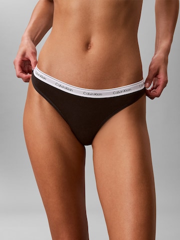 Calvin Klein Underwear Thong in Beige