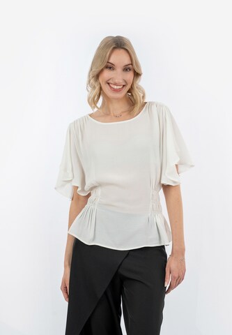 Suri Frey Blouse ' SFY Freyday ' in Wit