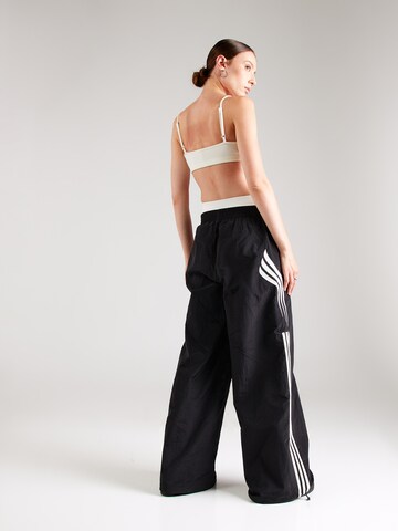 ADIDAS ORIGINALS Wide leg Trousers 'Atlanta' in Black