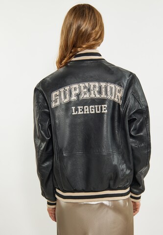 Veste mi-saison DreiMaster Vintage en noir : devant