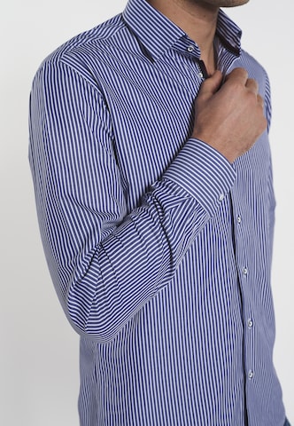 DENIM CULTURE - Regular Fit Camisa 'Alexander' em azul