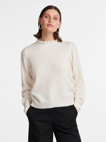 Pull-over 'Julietta' Y.A.S en beige : devant