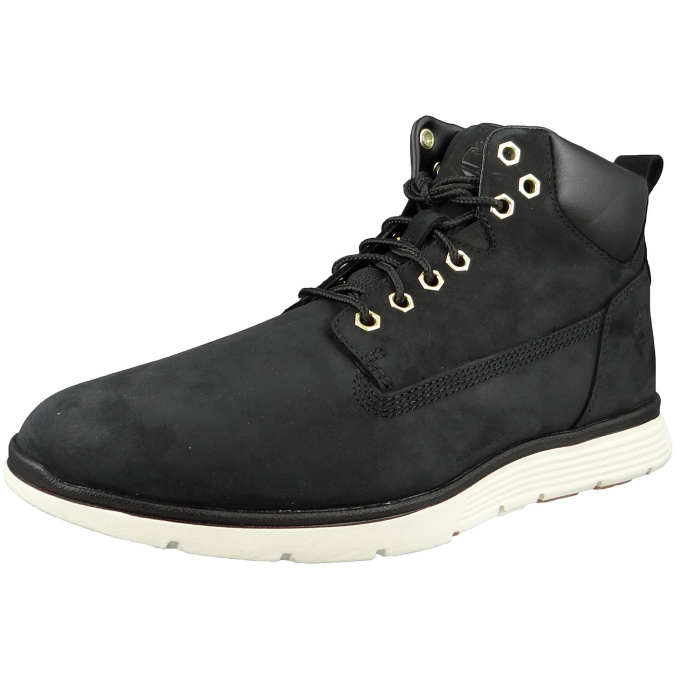 TIMBERLAND Μπότες με κορδόνια σε μαύρο: μπροστά