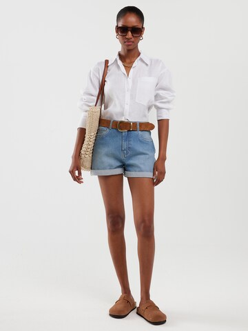 BIG STAR Regular Shorts in Blau
