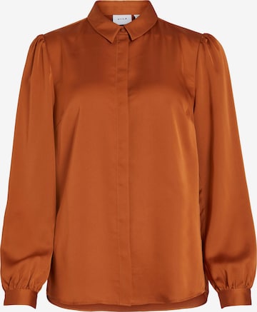 Camicia da donna di VILA in arancione: frontale