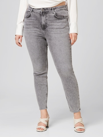 Guido Maria Kretschmer Curvy - Skinny Vaquero 'Dilara ' en gris: frente