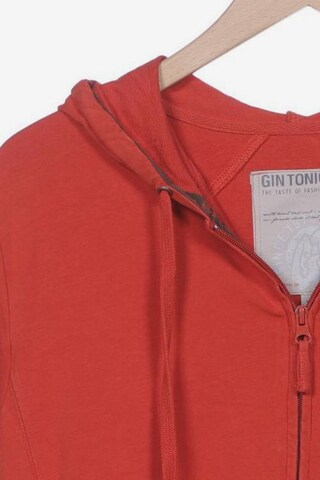 GIN TONIC Sweatshirt & Zip-Up Hoodie in XL in Orange