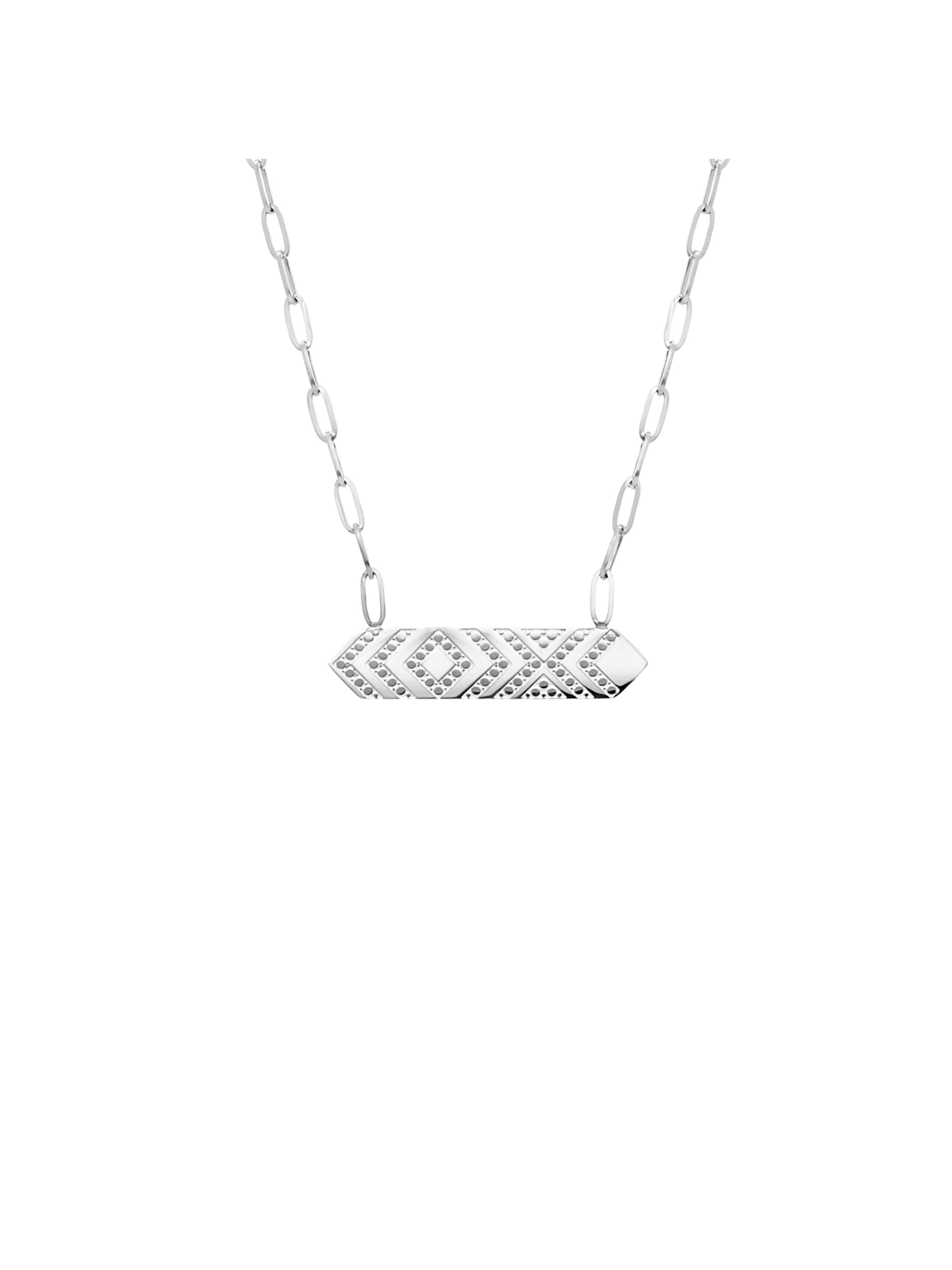 Lucardi Ketting in Zilver: voorkant