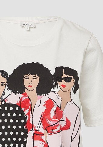 T-shirt s.Oliver en beige