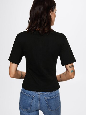 MANGO T-Shirt 'JAIA' in Schwarz