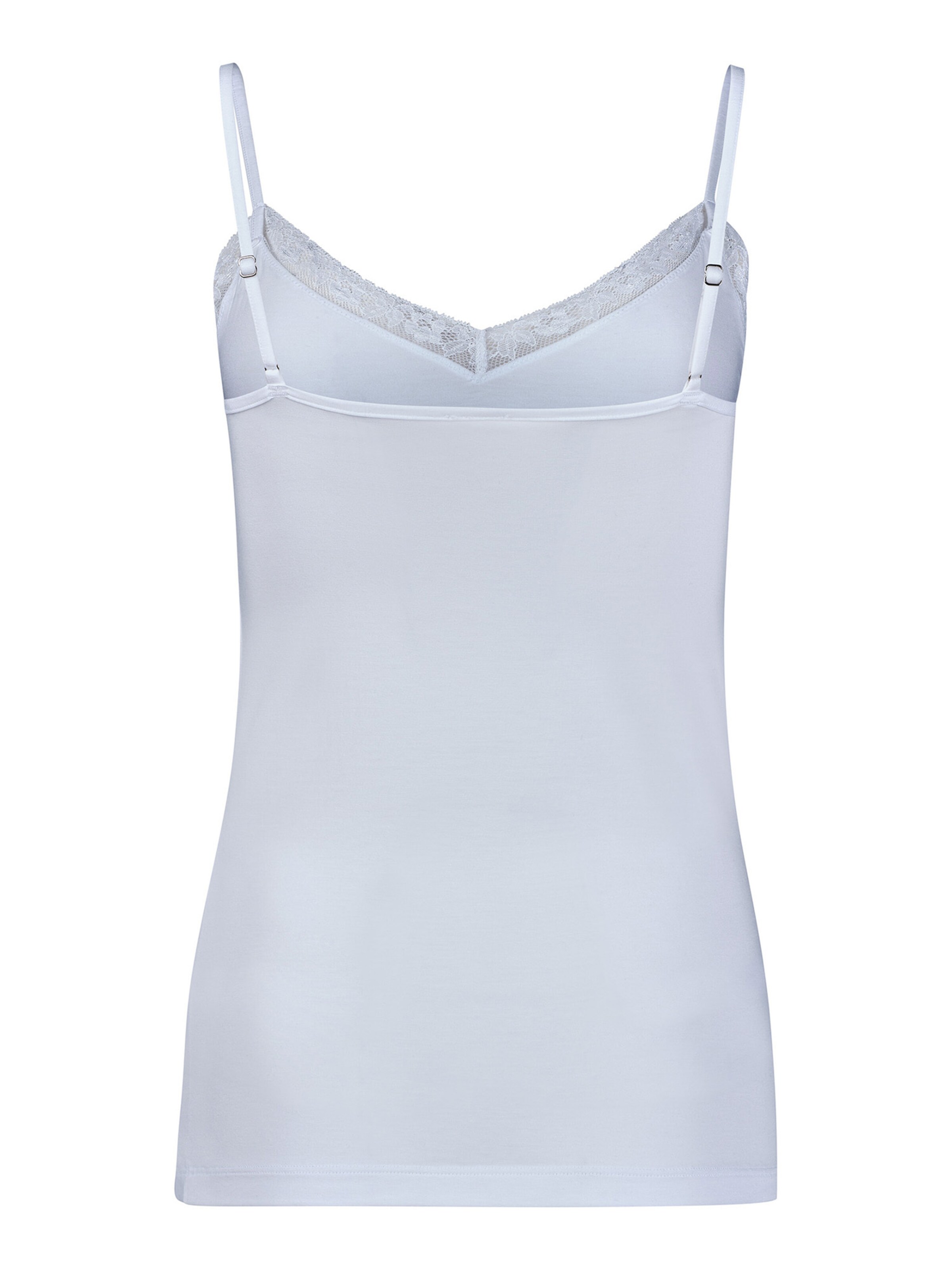 HUBER Top ' Soft Modal ' in White