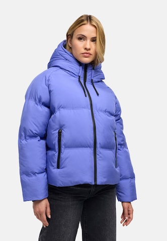 NAVAHOO Winterjas in Lila: voorkant