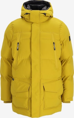 CHASIN' Jacke 'Explorer Tech' in Gelb: Vorderseite