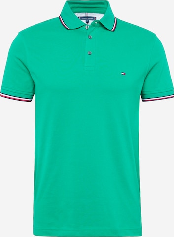 TOMMY HILFIGER Koszulka '1985' w kolorze zielony: przód