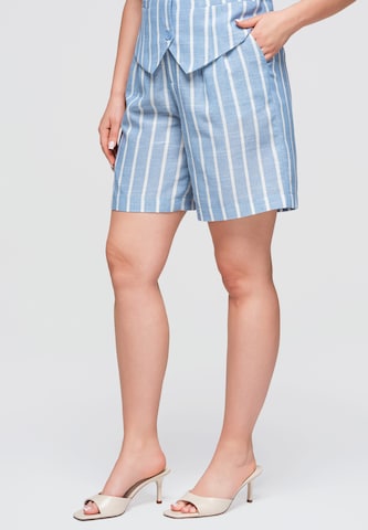 Ombre Regular Broek in Blauw