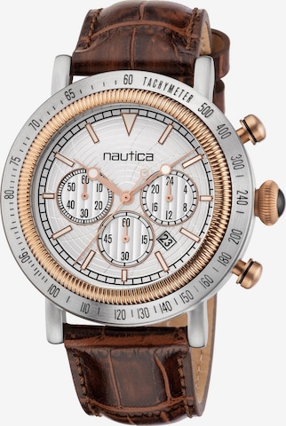 NAUTICA Analoog horloge 'Nautica Gents' in Zilver: voorkant