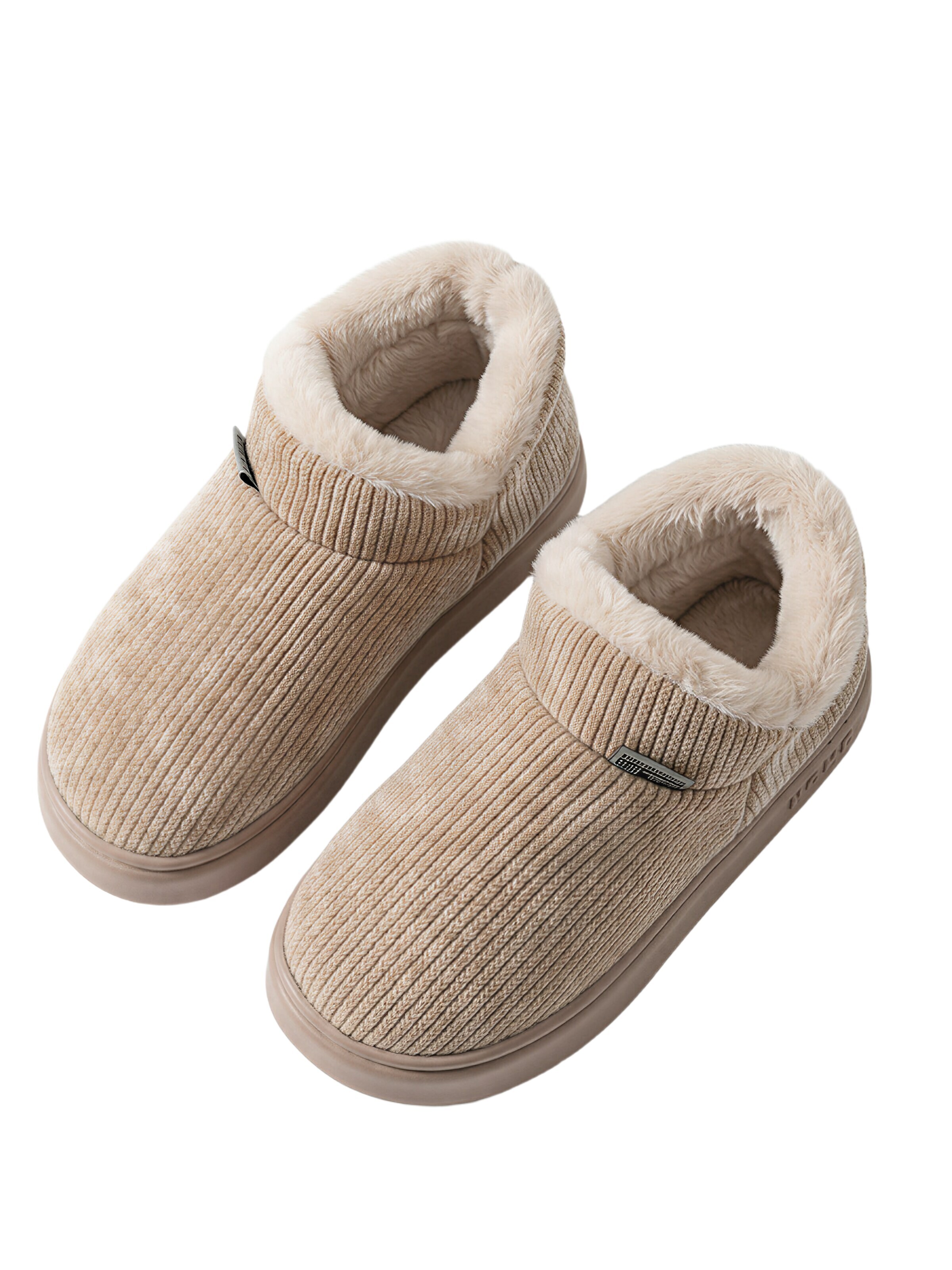 BONVERANO Snow Boots in Beige