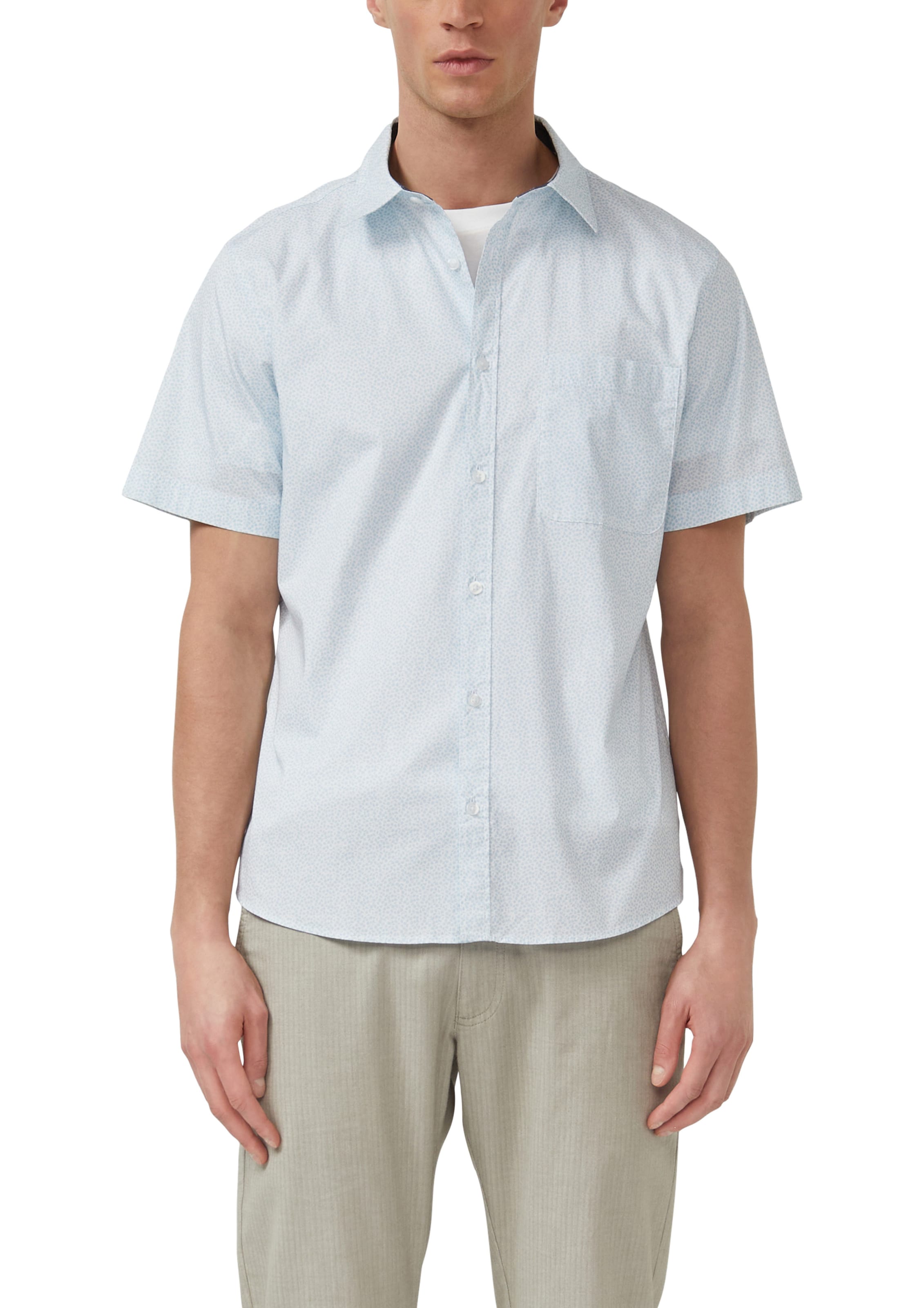 s.Oliver Slim Fit Hemd in Blau