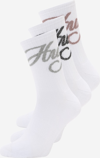 HUGO Sukat värissä harmaa / tummanpunainen / musta / valkoinen, Tuotenäkymä