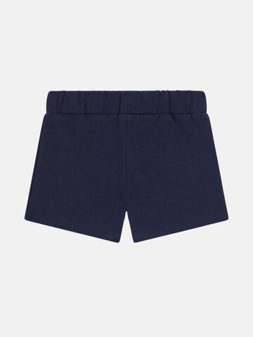 Regular Pantalon 'GUESS KIDS FRENCH TERRY REGULAR SHORTS PANTALONCINO' GUESS KIDS en bleu