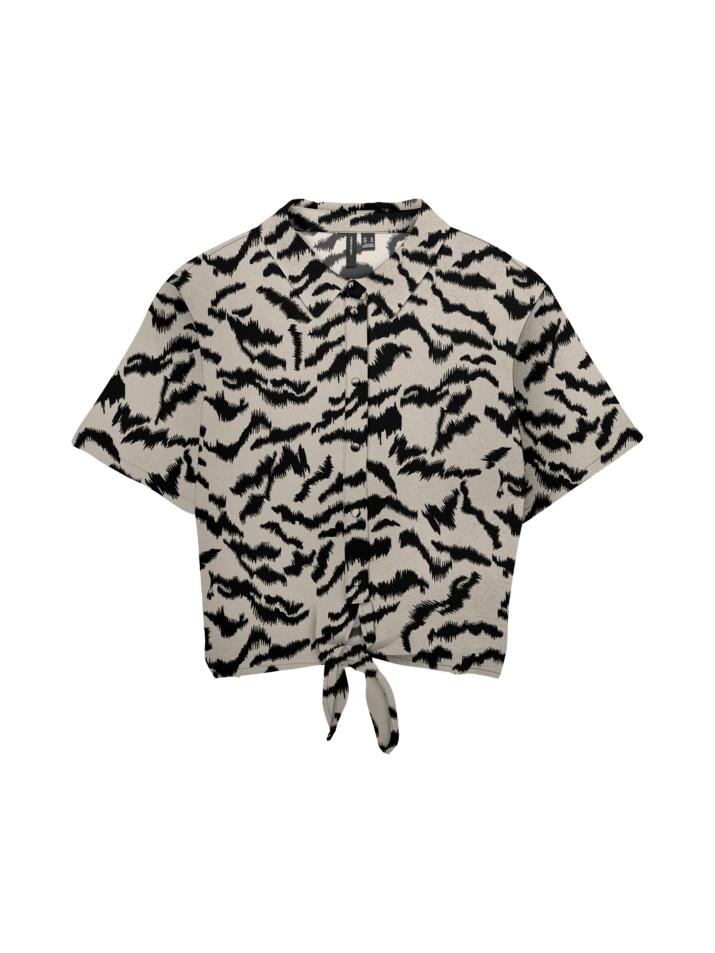 VERO MODA Bluse in Grau: Vorderseite