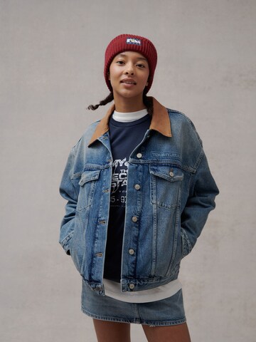 Veste mi-saison Tommy Jeans en bleu : devant