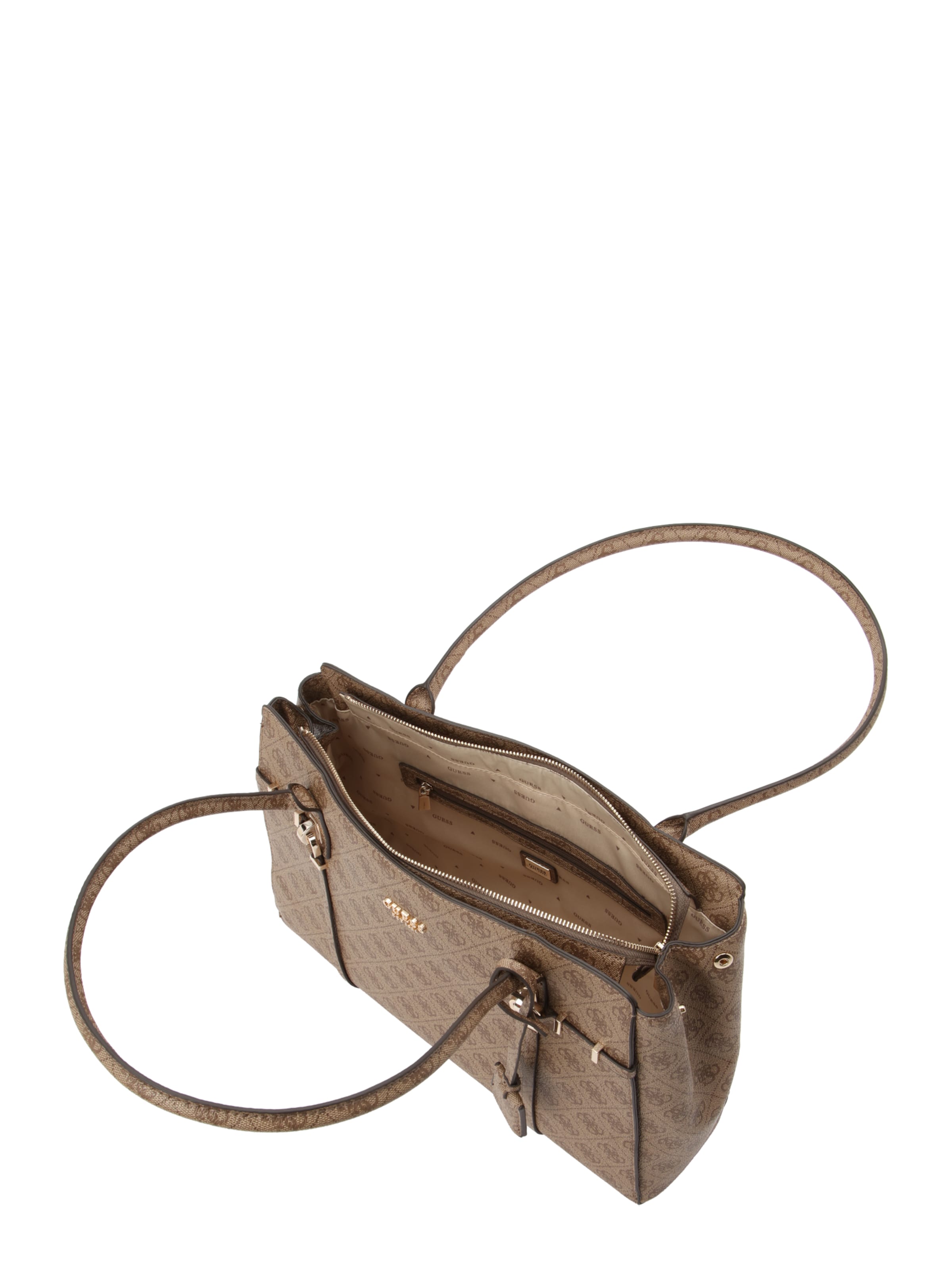 Cabas 'Leona' GUESS en blanc