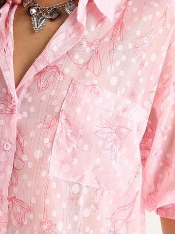 Maglietta di Bianco Lucci in rosa