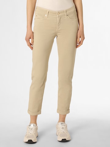 Cambio Pants 'Piper' in Beige: front
