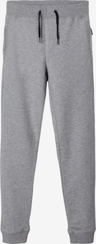 NAME IT - Tapered Pantalón en gris: frente