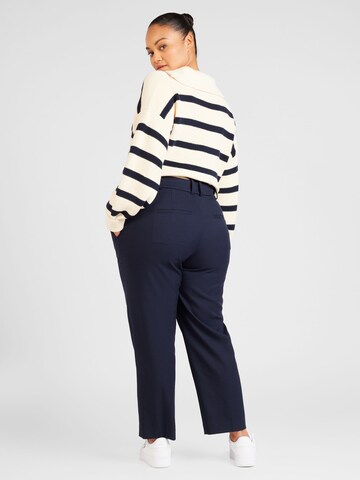 mėlyna Tommy Hilfiger Curve Prigludęs Kelnės